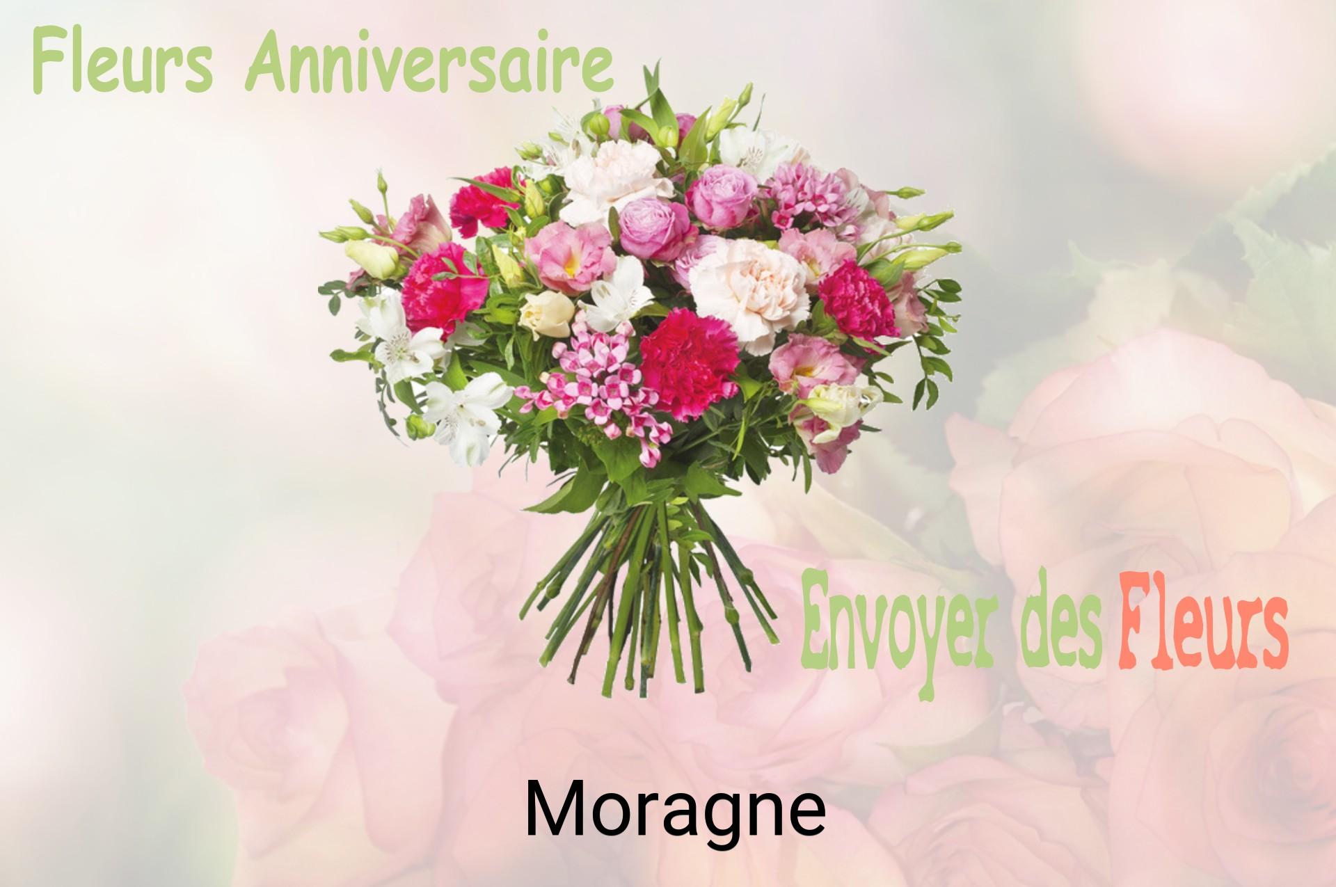 Bouquet de fleurs d’anniversaire livré à Moragne